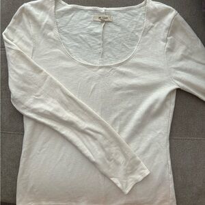 Madewell cotton long sleeve